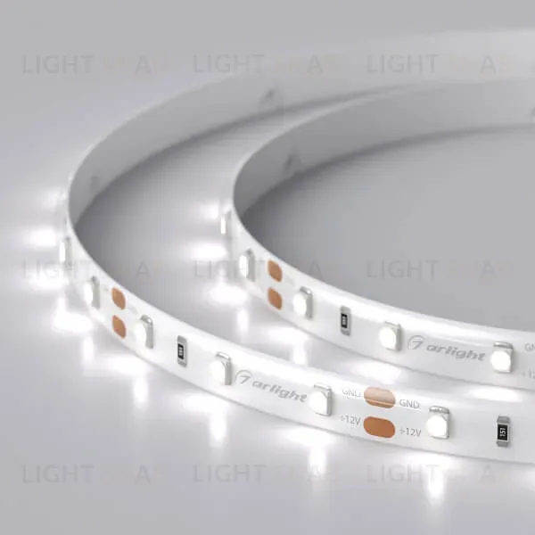 Светодиодная лента герметичная Arlight RTW-SE-A60-8mm 12V White6000 (4.8 W/m, IP65, 2835, 5m) 014627(2) 014627(2)
