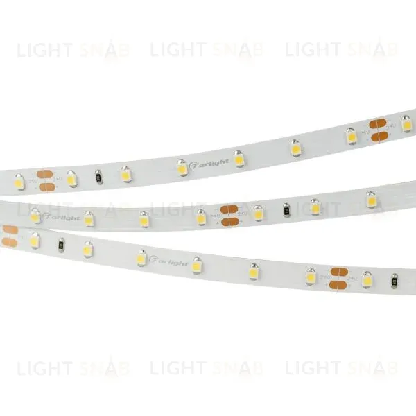 Светодиодная лента Arlight RT-A60-8mm 24V Warm3000 (4.8 W/m, IP20, 2835, 50m) 024584(2) 024584(2)