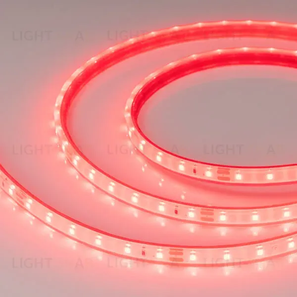 Светодиодная лента герметичная Arlight RTW-PFS-A60-11mm 24V Red (4.8 W/m, IP68, 2835, 5m) 034182 034182