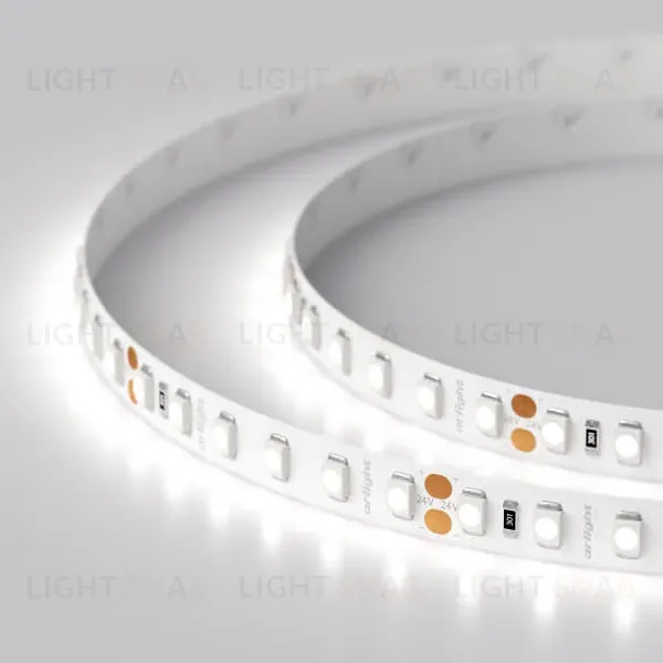 Светодиодная лента Arlight RT-A120-8mm 24V White6000 (9.6 W/m, IP20, 2835, 50m) 024568(2) 024568(2)
