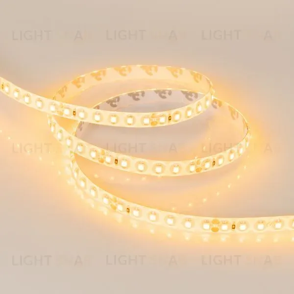 Светодиодная лента герметичная Arlight RTW-SE-A120-8mm 24V Yellow (9.6 W/m, IP65, 2835, 5m) 015132(2) 015132(2)