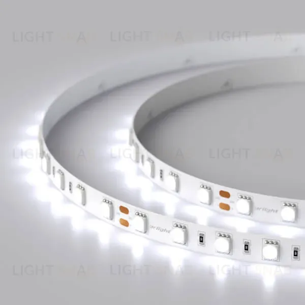 Светодиодная лента Arlight RT-B60-10mm 24V Cool 8K (14.4 W/m, IP20, 5060, 5m) 013757(2) 013757(2)