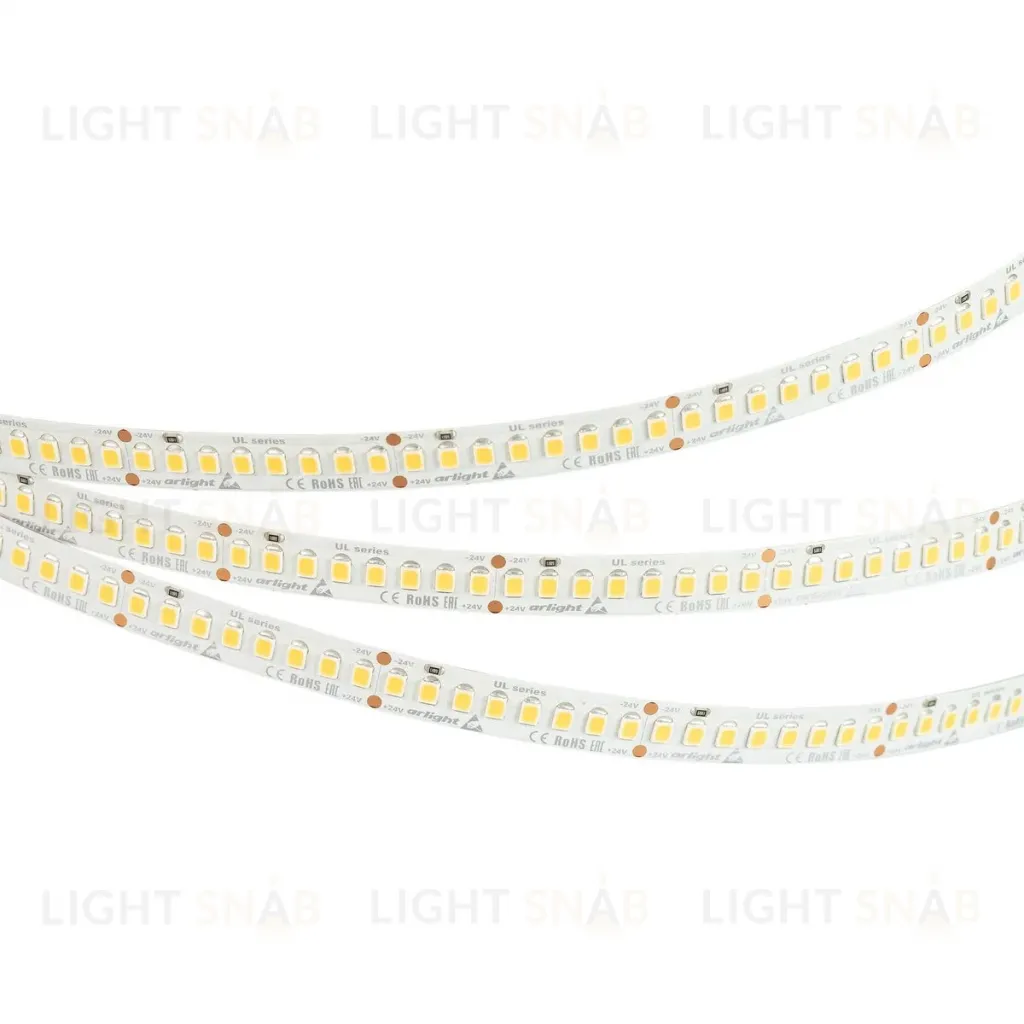 Светодиодная лента Arlight UL-A200-10mm 24V Warm2700 (20 W/m, IP20, 2835, 5m) 037222 037222