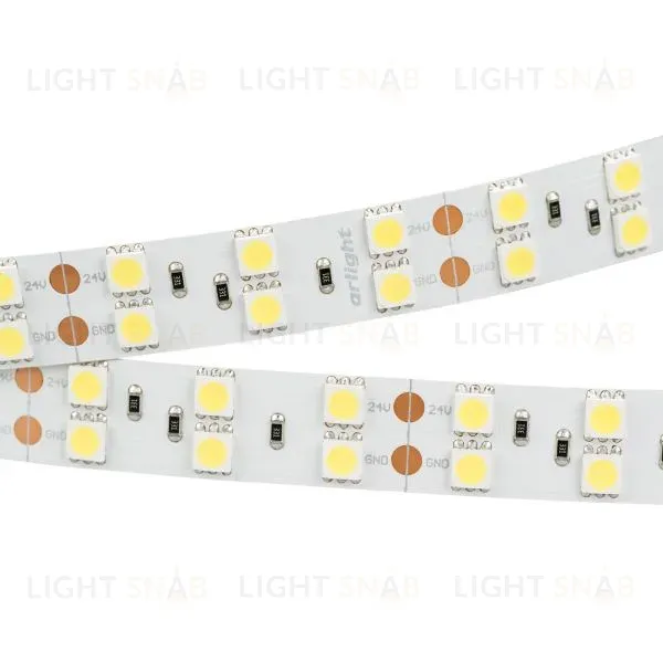 Светодиодная лента Arlight RT-B120-15mm 24V White6000 (28.8 W/m, IP20, 5060, 5m) 011256(2) 011256(2)