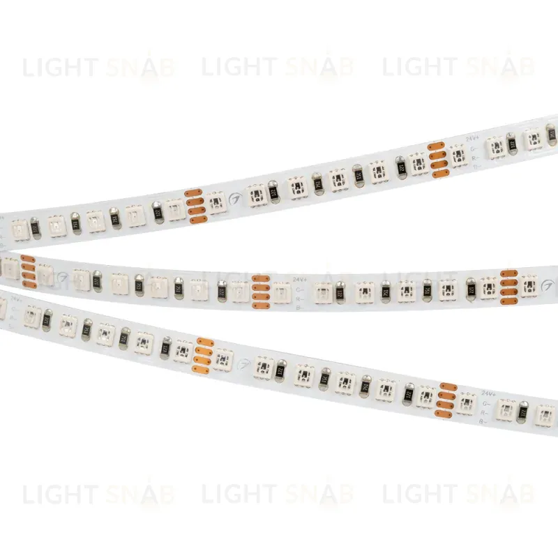 Светодиодная лента Arlight RT-G120-5mm 24V RGB (7.5 W/m, IP20, 3838, 5m) 036216 036216