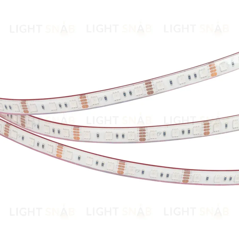 Светодиодная лента герметичная Arlight RTW-PFS-B60-13mm 12V RGB (14.4 W/m, IP68, 5060, 5m) 033790 033790