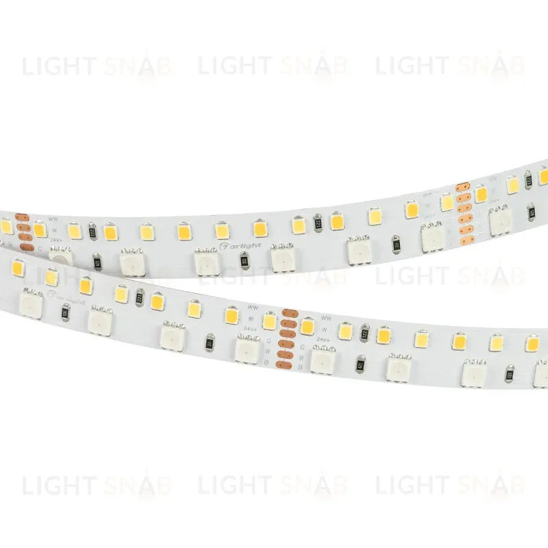 Светодиодная лента Arlight RT-BA180-15mm 24V RGBW-MIX (28.8 W/m, IP20, 5060/2835, 5m) 022707(2) 022707(2)