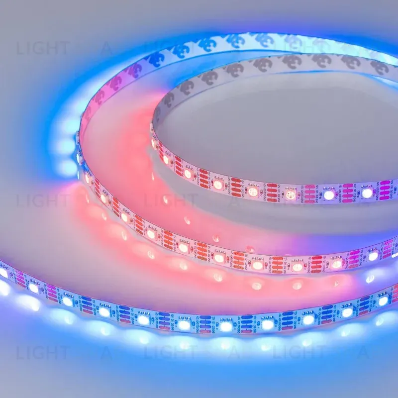 Светодиодная лента Arlight SPI-B60-10mm 12V RGB-PX1-RAM (9.3 W/m, IP20, 5060, 5m) 033437 033437
