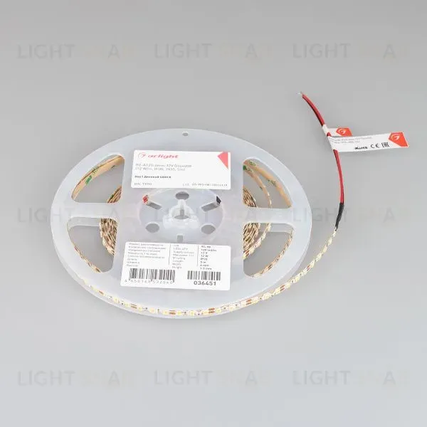 Светодиодная лента Arlight RZ-A120-6mm 12V Day4000 (12 W/m, IP20, 2835, 5m) 036451 036451