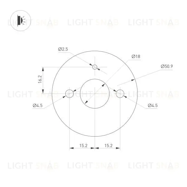 Настенный светильник Arlight SP-Vinci-S600x55-7W Day4000 034170 034170