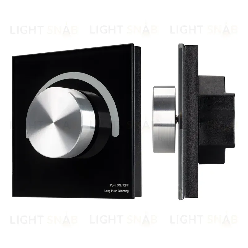 Панель Arlight Smart-P1-Dim-G-IN Black (3V, Rotary, 2.4G) 033753 033753