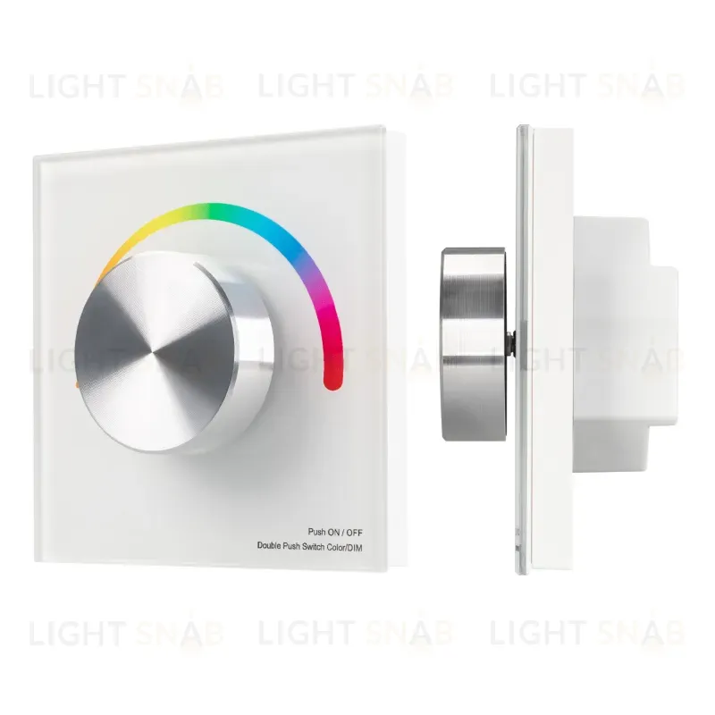 Панель Arlight Smart-P5-RGB-G-IN White (3V, Rotary, 2.4G) 033756 033756