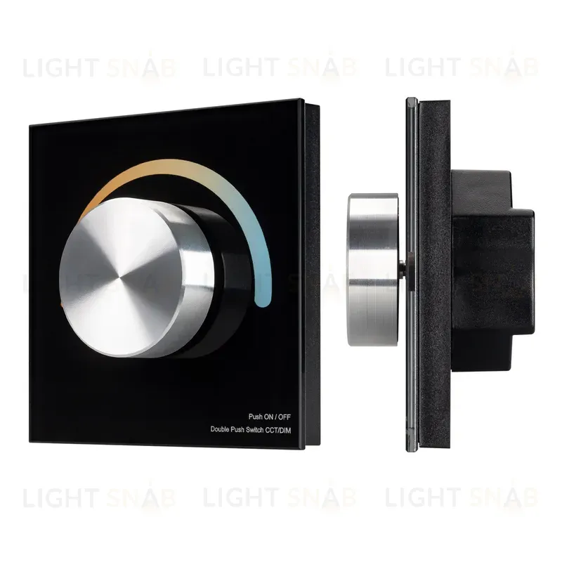Панель Arlight Smart-P2-Mix-G-IN Black (3V, Rotary, 2.4G) 033755 033755