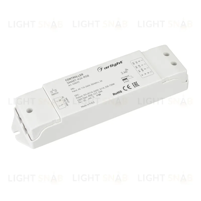 Контроллер Arlight Smart-K24-RGB (230V, 3x1A, 2.4G) 028293 028293