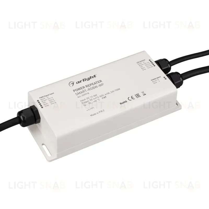Усилитель Arlight Smart-RGBW-WP (12-36V, 4x5A) 029918 029918