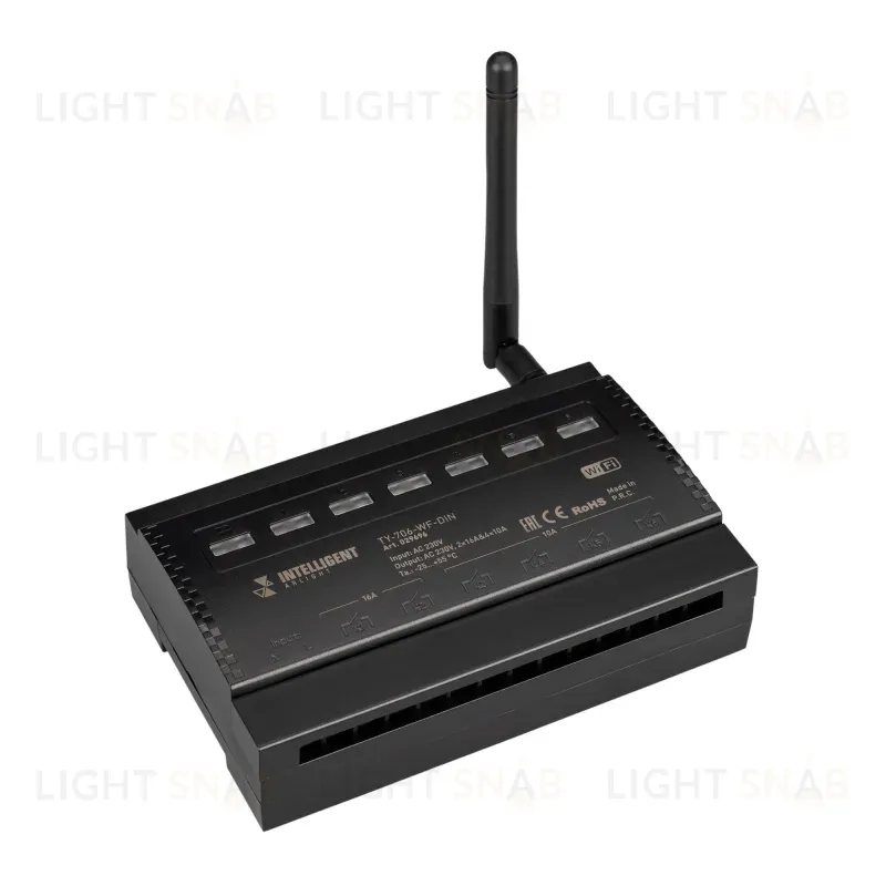 Релейный модуль Arlight TY-706-WF-Din (230V, 2х16A + 4х10А) 029696 029696