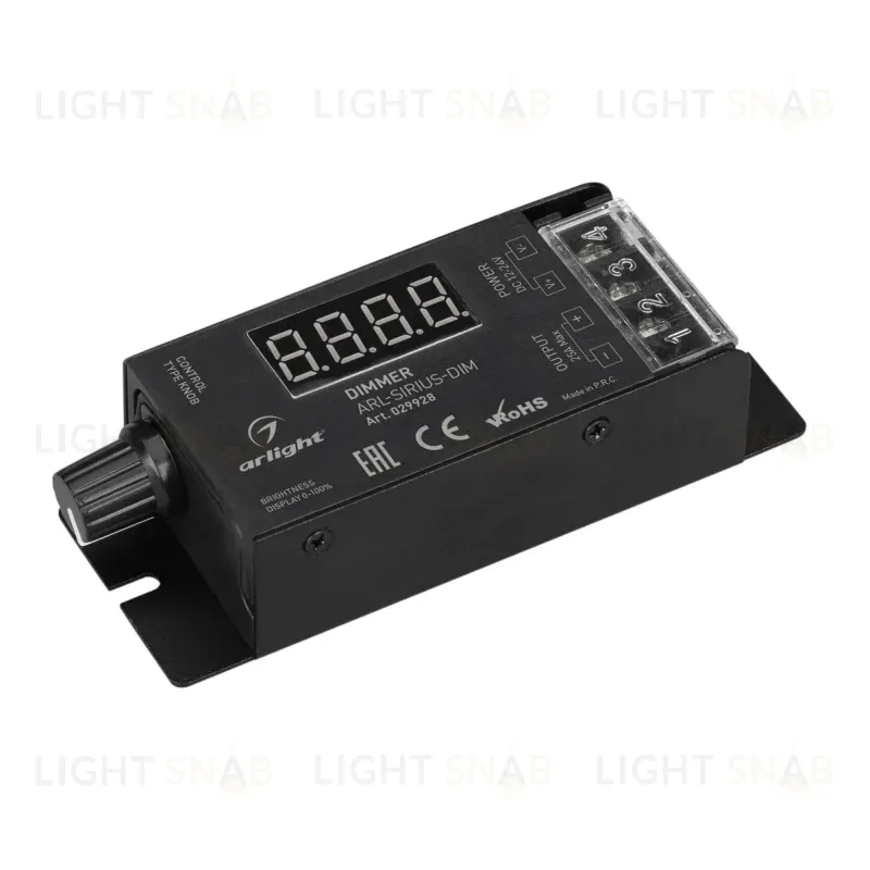 Диммер Arlight ARL-Sirius-Dim (12-24V, 1x25A, 2.4G) 029928 029928