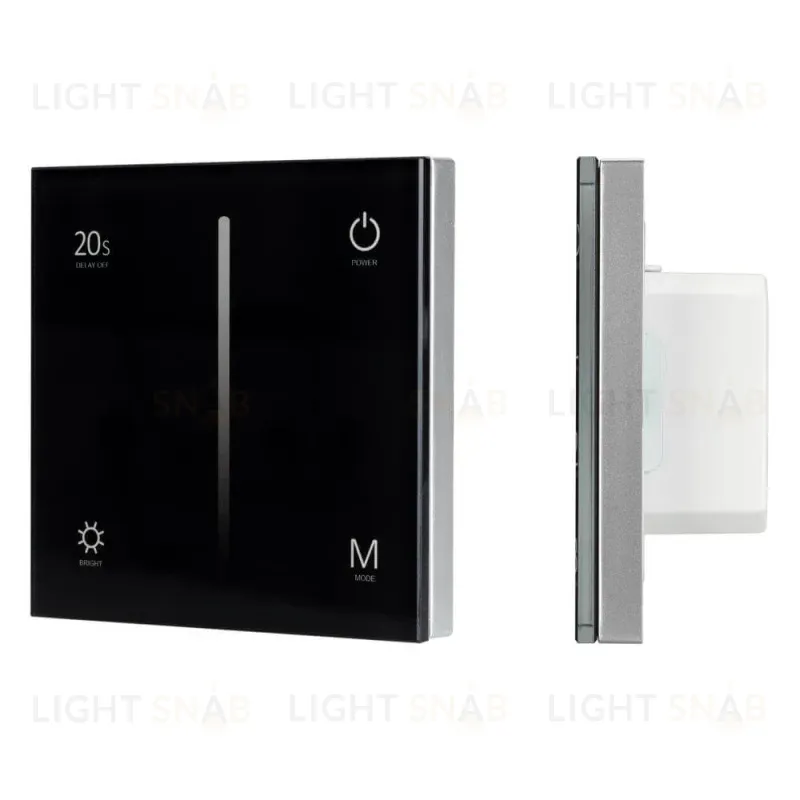 Панель Arlight Smart-P36-Dim-IN Black (230V, 1.2A, Triac, Sens, 2.4G) 028110 028110