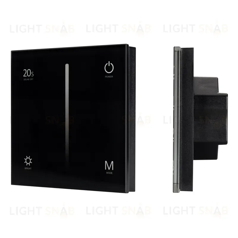 Панель Arlight Smart-P35-Dim-IN Black (230V, 0-10V, Sens, 2.4G) 028113 028113
