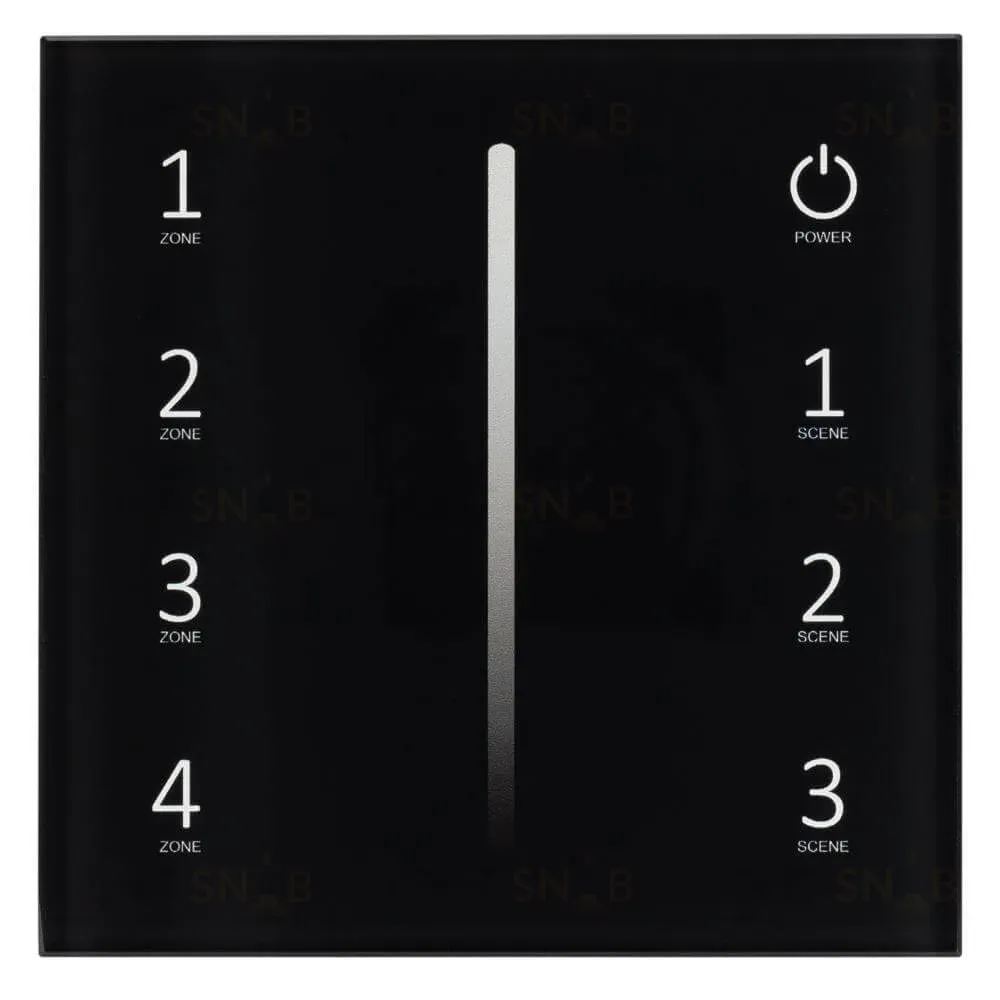 Панель Arlight Smart-P34-Dim-IN Black (230V, 0-10V, Sens, 2.4G) 028112 028112