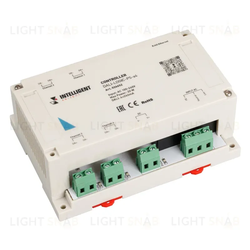 Контроллер Arlight Dali-Logic-PS-x4 (230B, Ethernet) 026652 026652