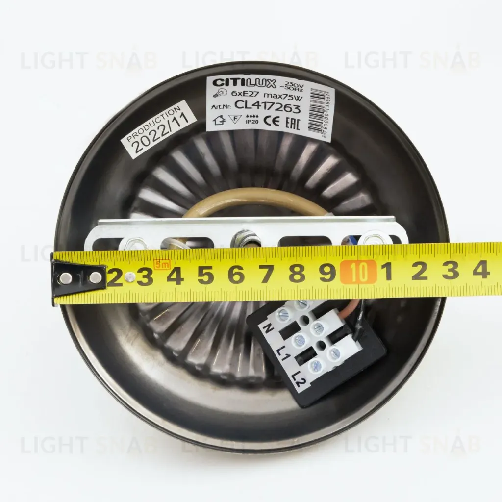 Подвесная люстра Citilux Франческа CL417263 CL417263