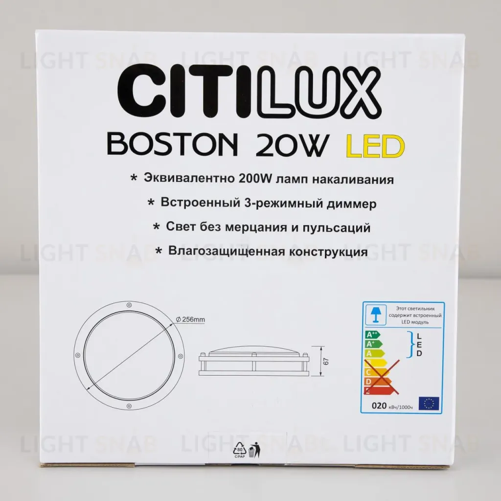 Настенно-потолочный светильник Citilux Бостон CL709201N CL709201N