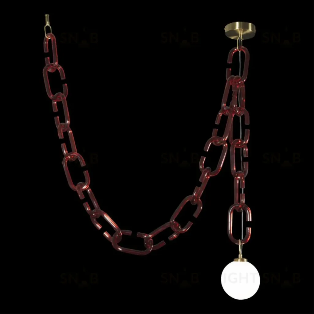 Подвесной светильник Loft IT Chain 10128C Red 10128C Red