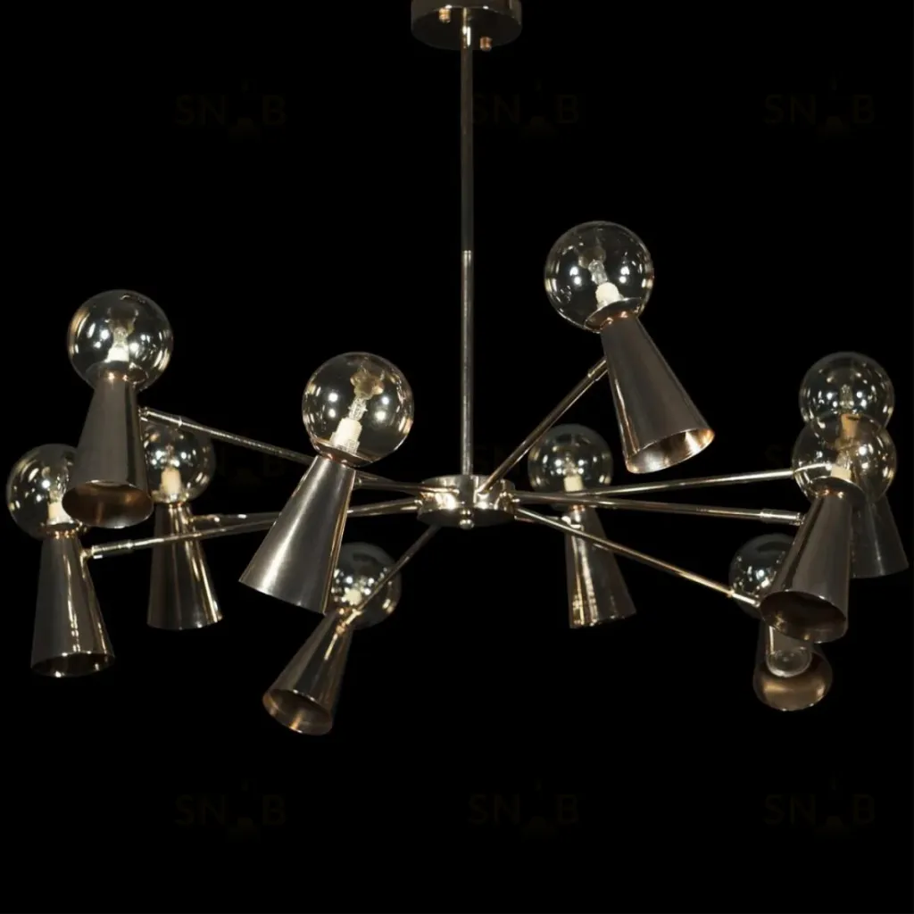 Люстра на штанге Loft IT Halley 10046/10 Gold 10046/10 Gold