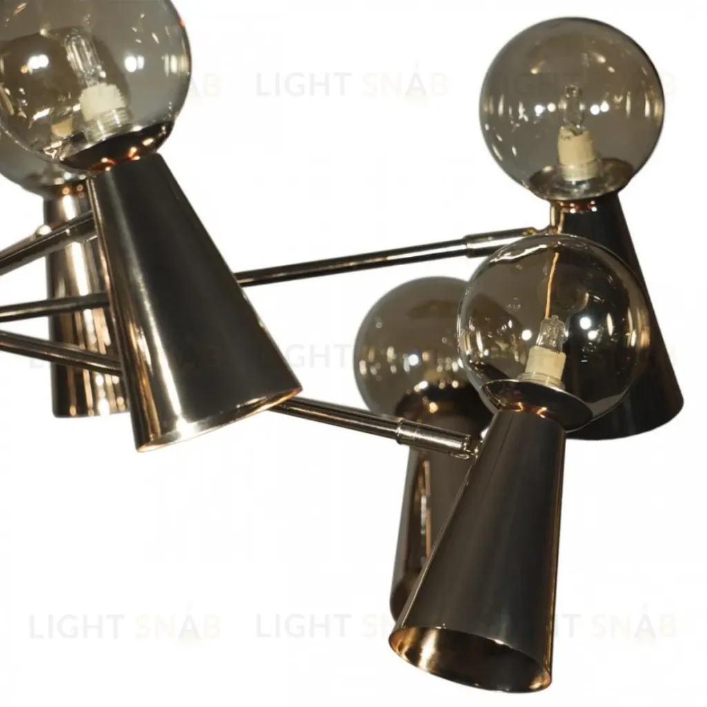 Люстра на штанге Loft IT Halley 10046/10 Gold 10046/10 Gold