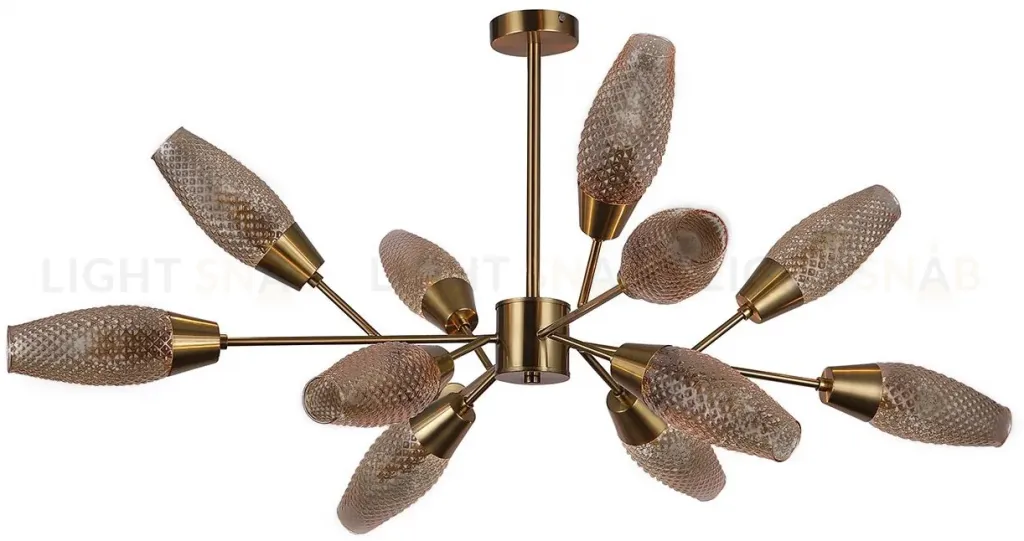 Люстра на штанге Escada Desire 10165/12PL Copper 10165/12PL Copper