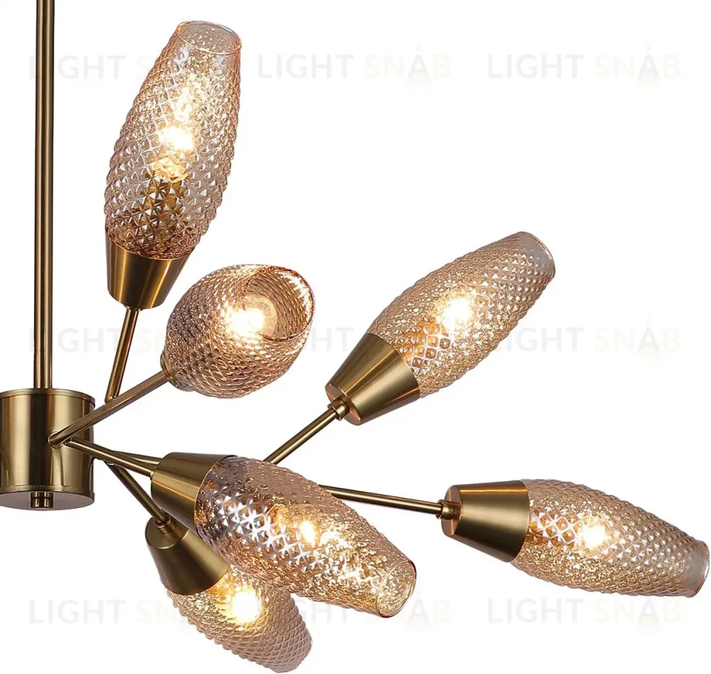 Люстра на штанге Escada Desire 10165/12PL Copper 10165/12PL Copper