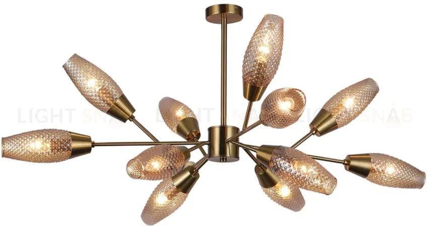 Люстра на штанге Escada Desire 10165/12PL Copper 10165/12PL Copper