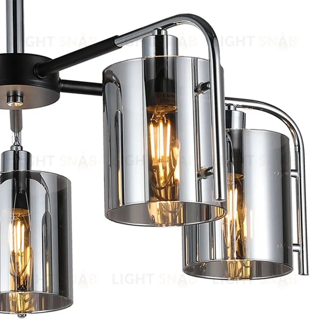 Люстра на штанге Escada Elegant 671/5P Chrome 671/5P Chrome