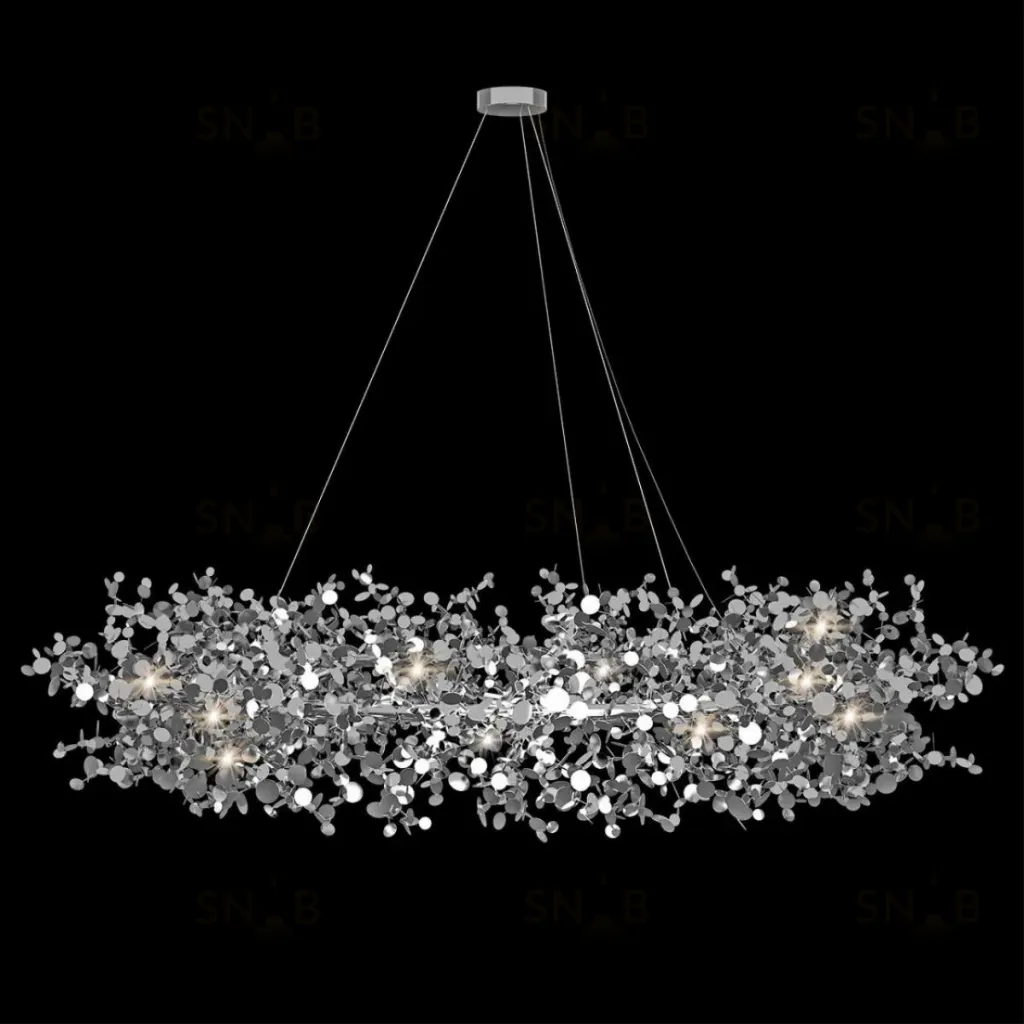 Подвесная люстра Loft IT Spark 10101/1000 Chrome 10101/1000 Chrome