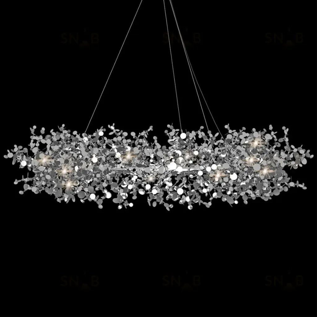 Подвесная люстра Loft IT Spark 10101/1000 Chrome 10101/1000 Chrome