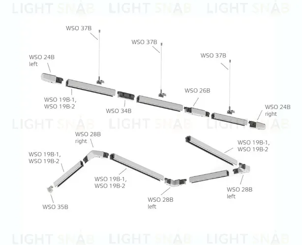 Соединитель гибкий Italline WSO 560 black WSO 560 black