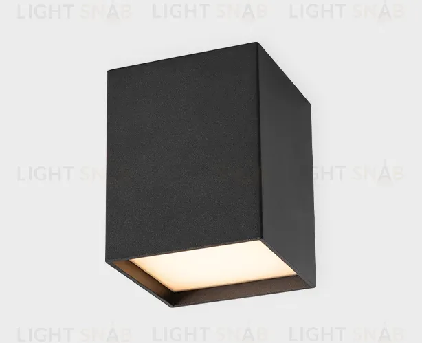 Накладной светильник Italline DL 3028 black 3000K DL 3028 black 3000K