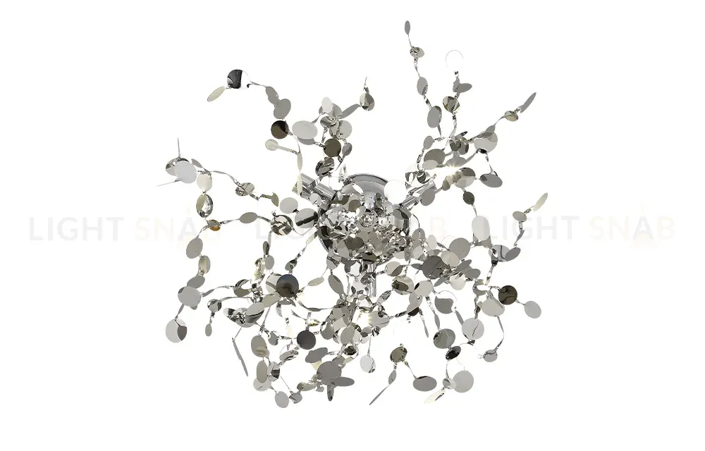 Настенный светильник Crystal Lux GARDEN AP-PL3 D400 CHROME GARDEN AP-PL3 D400 CHROME