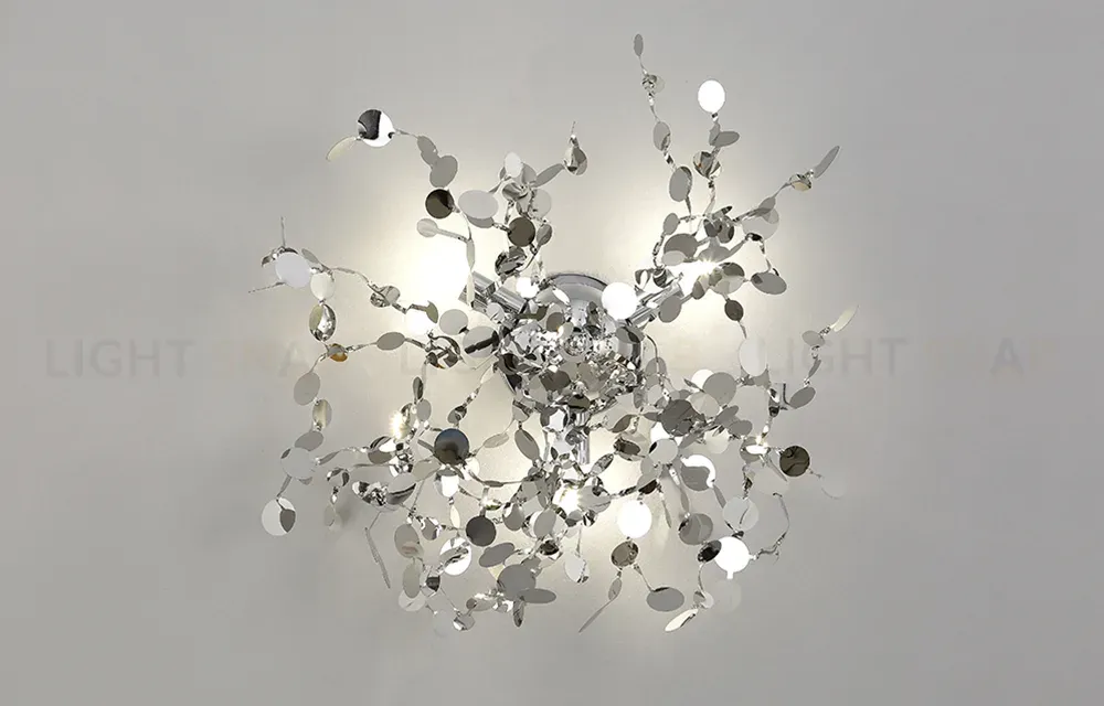 Настенный светильник Crystal Lux GARDEN AP-PL3 D400 CHROME GARDEN AP-PL3 D400 CHROME