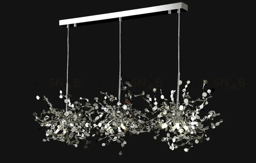 Подвесной светильник Crystal Lux GARDEN SP3х3 L1200 CHROME GARDEN SP3х3 L1200 CHROME