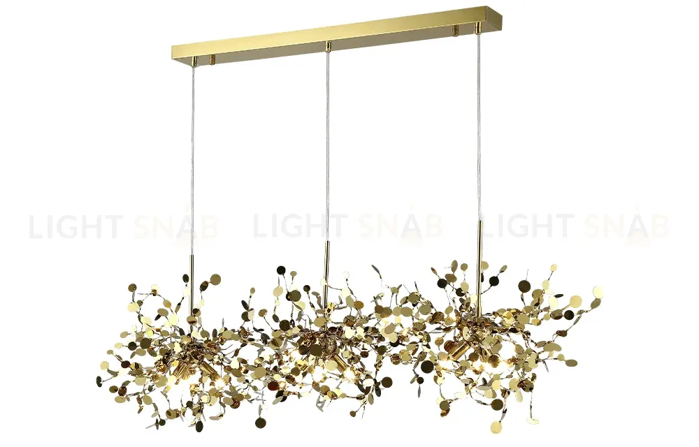 Подвесной светильник Crystal Lux GARDEN SP3х3 L1200 GOLD GARDEN SP3х3 L1200 GOLD