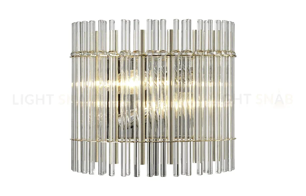 Настенный светильник Crystal Lux AURELIO AP2 GOLD+CHROME/TRANSPARENT AURELIO AP2 GOLD+CHROME/TRANSPARENT
