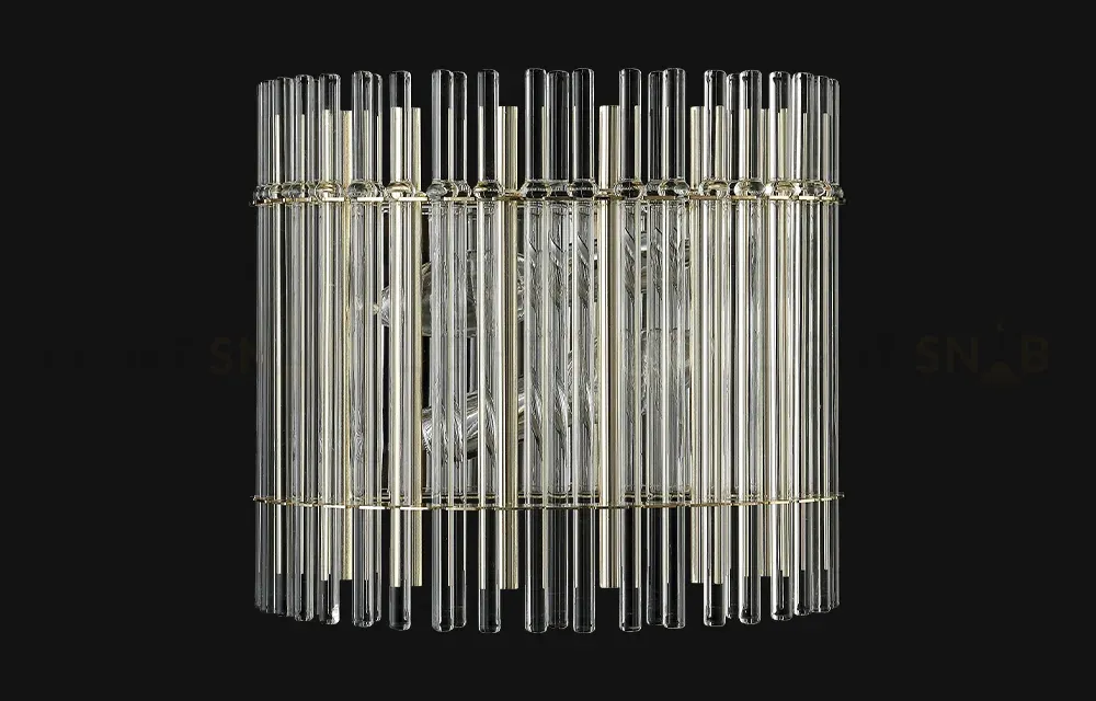Настенный светильник Crystal Lux AURELIO AP2 GOLD+CHROME/TRANSPARENT AURELIO AP2 GOLD+CHROME/TRANSPARENT