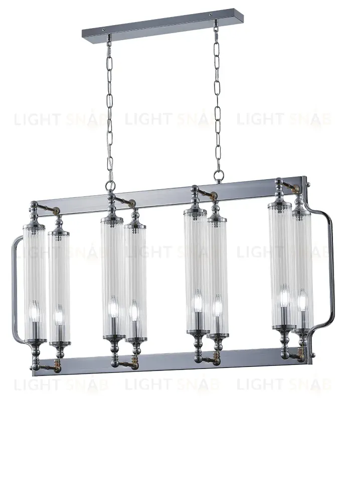 Подвесная люстра Crystal Lux TOMAS SP8 L1000 CHROME TOMAS SP8 L1000 CHROME