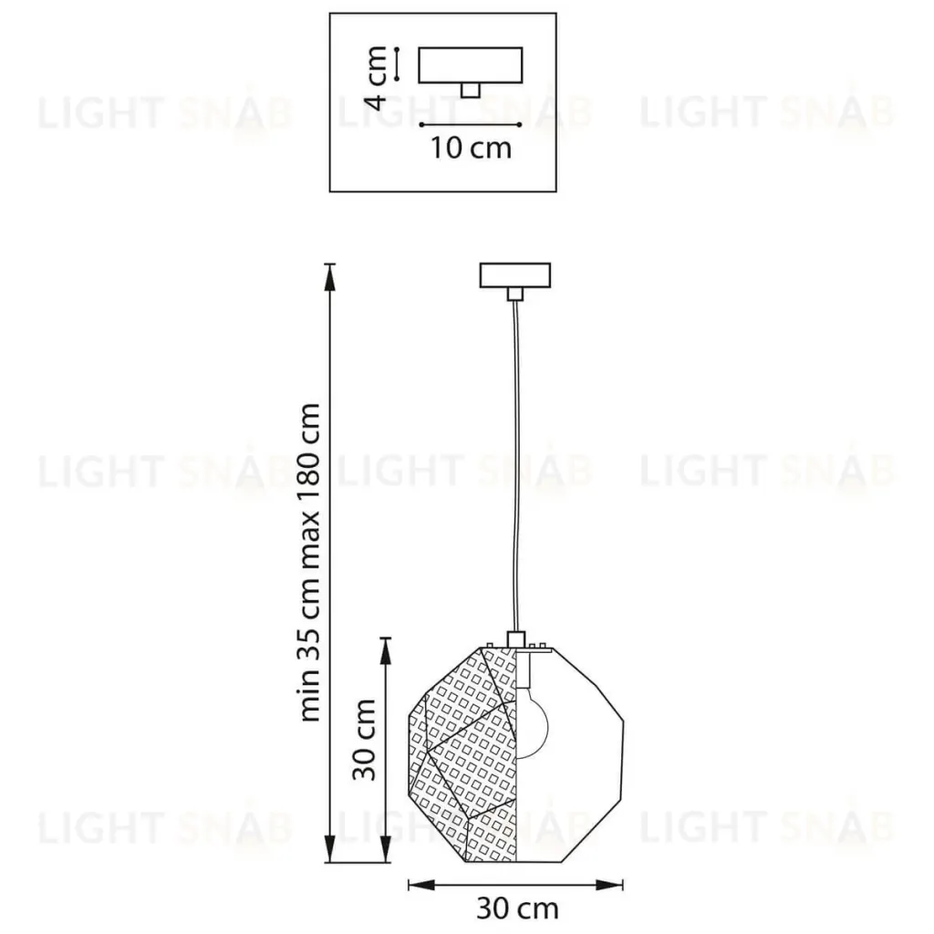 Подвесной светильник Lightstar Fermo 724114 724114