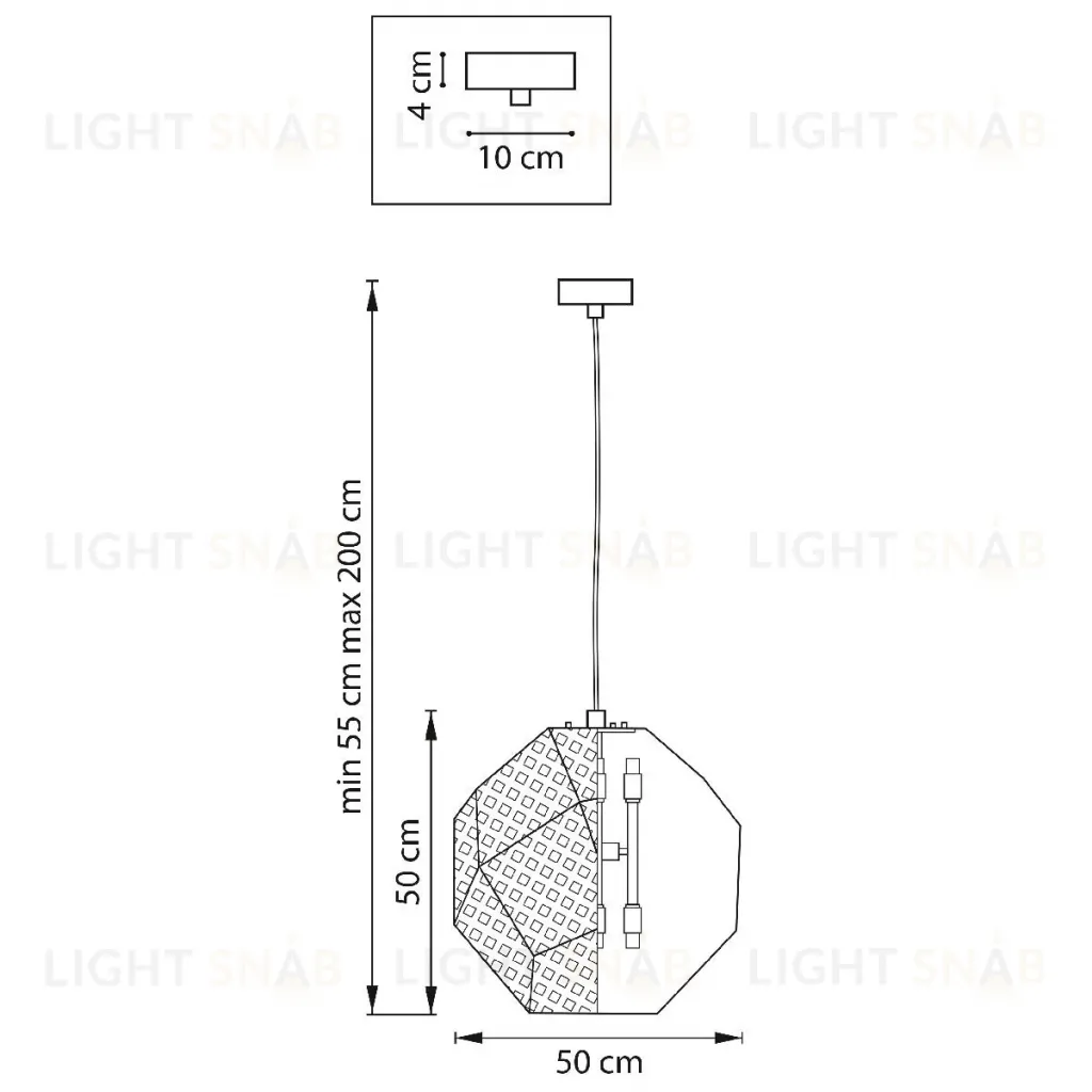 Подвесной светильник Lightstar Fermo 724164 724164