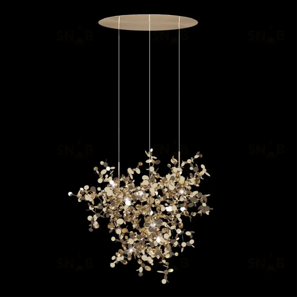 Подвесная люстра Loft IT Spark 10101/3 Gold 10101/3 Gold