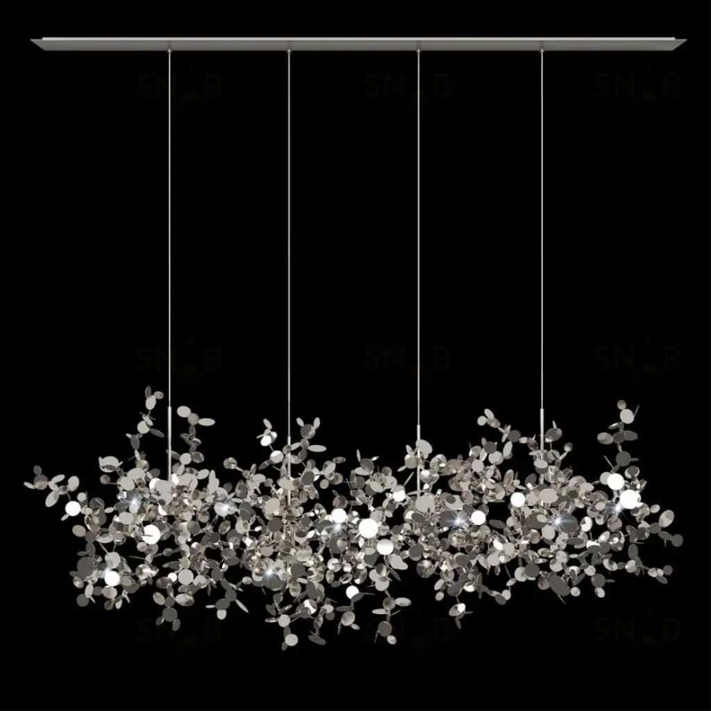 Подвесная люстра Loft IT Spark 10101/4 Chrome 10101/4 Chrome