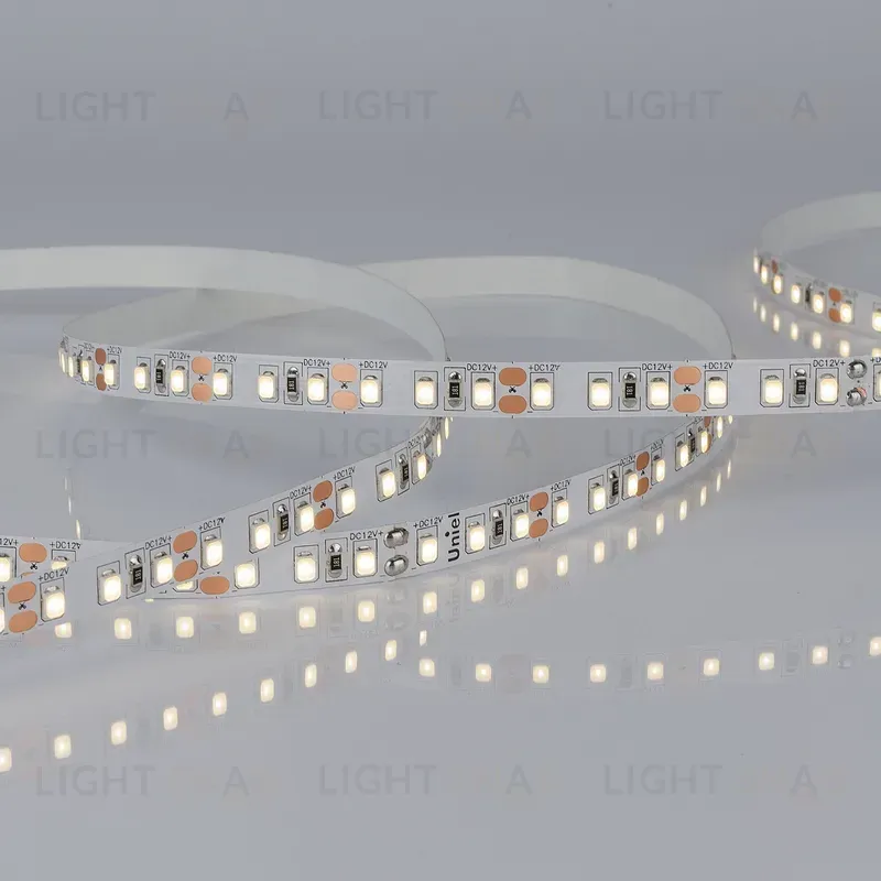 Светодиодная лента Uniel ULS-M13-2835-120LED/m-8mm-IP20-DC12V-9,6W/m-5M-4000K PROFI катушка в герметичной упаковке ULS-M13-2835-120LED/m-8mm-IP20-DC12V-9,6W/m-5M-4000K PROFI катушка в герметичной упаковке
